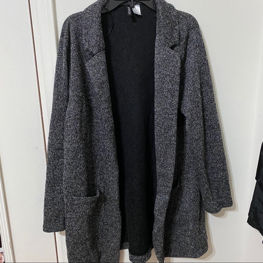 H&M Gray Long Cardigan